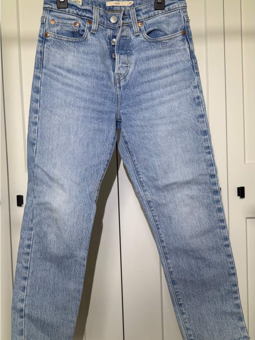 Levi's Light Blue Straight Leg Jeans